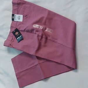 Dickies Pants Women's Size‎ 10 Reg "874 Original Fit" Mauve Pink Color